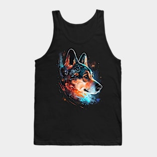 space dog Tank Top